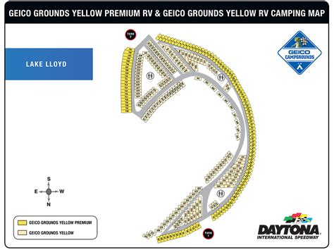 daytona yellow premium campsite